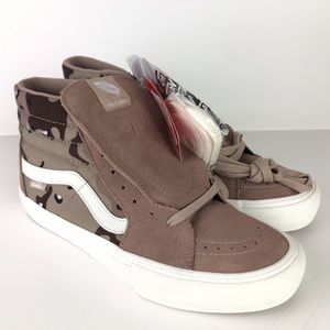 NWT Vans Ultra Cush SK8-Hi PRO Desert Camo
